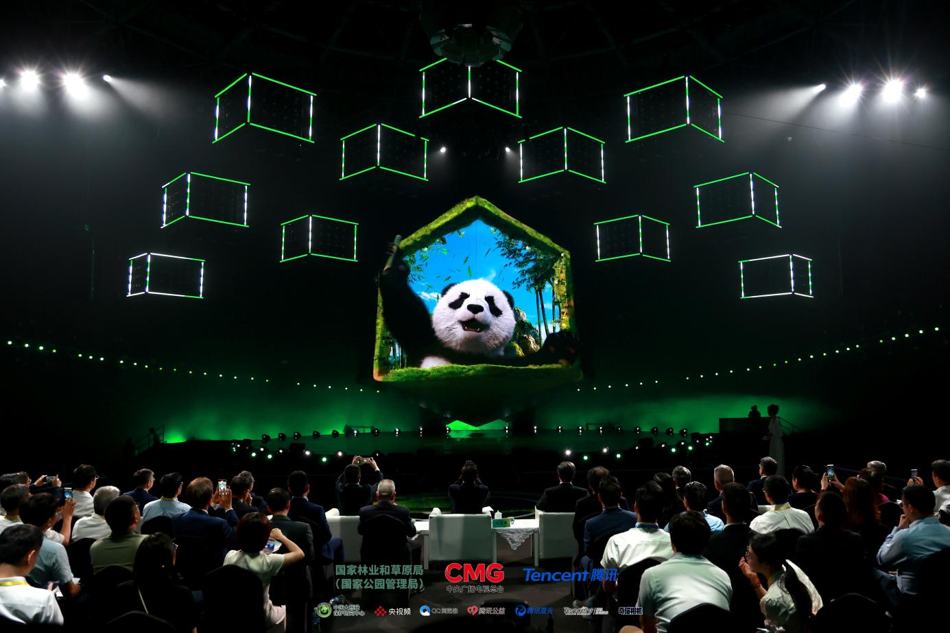 惊艳现身！国家林业和草原局联合中央广播电视总台、腾讯发布全球首只“全真大熊猫”
